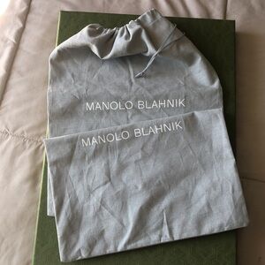 2 Manolo Blahnik dust covers